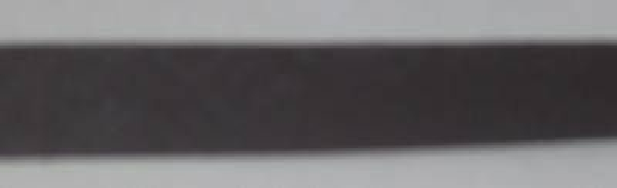 Schrägband ungefalzt pro Meter schwarz 40 mm