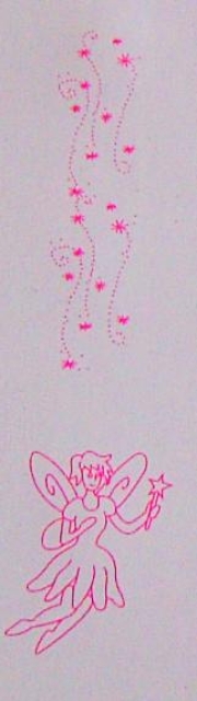 Doppelseitiger Stempel Elfe