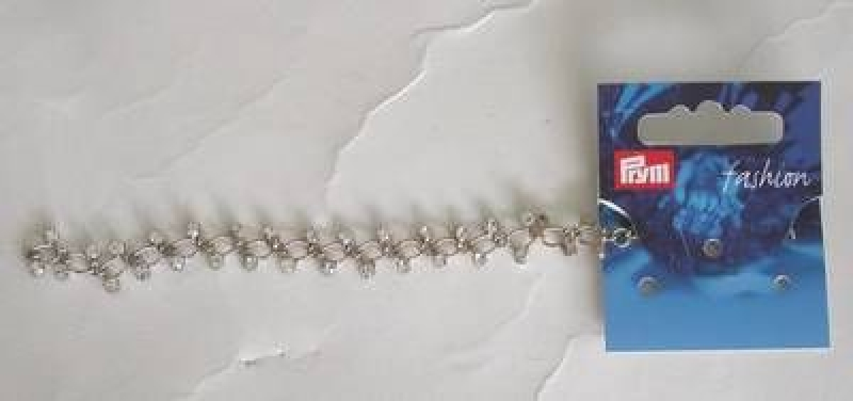PRYM Armband Strass silberfarbig