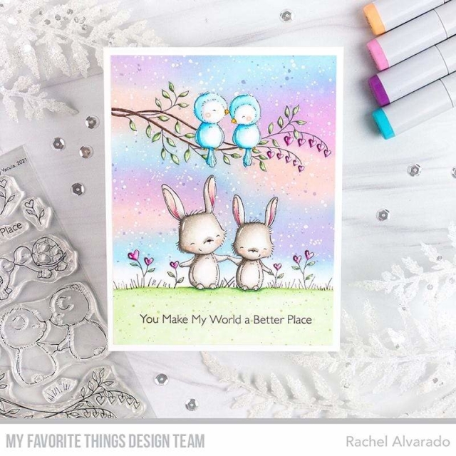 My Favorite Things Clear Stamps /Transparente Stempel Being With You