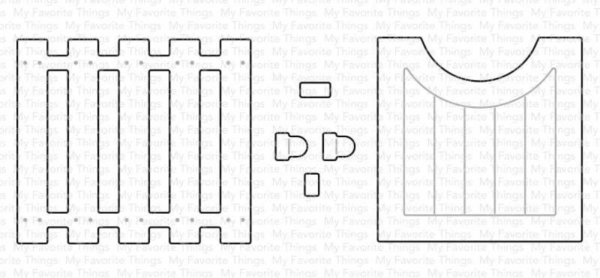 My Favorite Things Die-namics Garden Gate