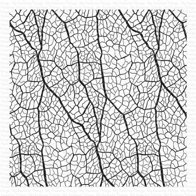 My Favourite Things Leaf Skeleton Hintergrund Background Rubber Stamp