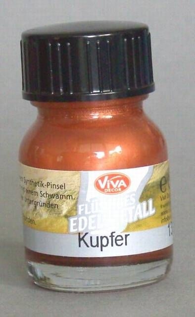 Flüssiges Edelmetall 25 ml kupfer