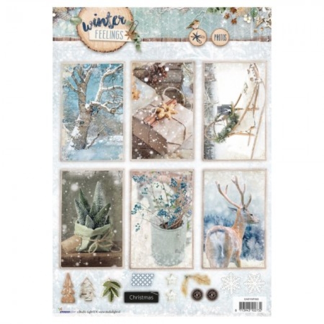 Designpapier Winter FEELINGS A4 1 Bogen 200 g/qm