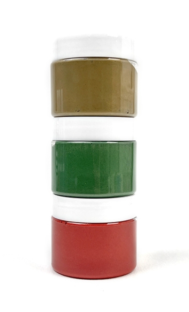 Picket Fence Studios Paper Glaze Ombre Santa's Favorite Colors