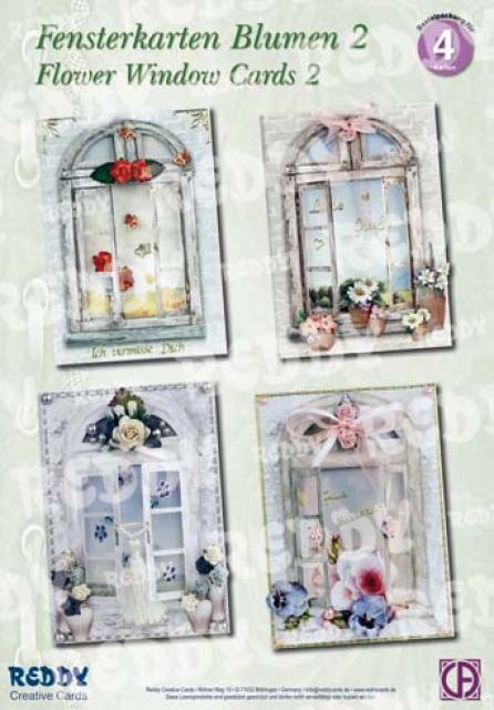 Reddy Cards Fensterkarten Blumen 2