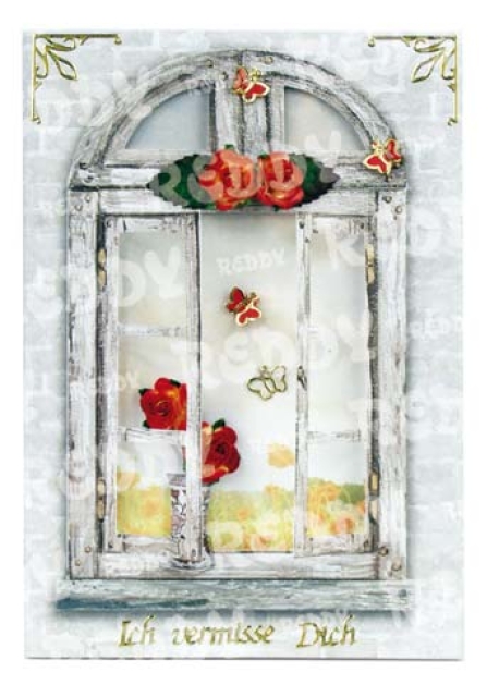 Reddy Cards Fensterkarten Blumen 2