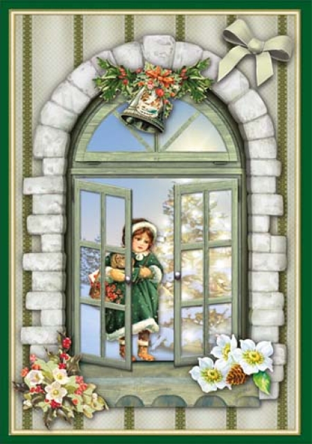 Reddy Cards Weihnachtliche Fensterkarten