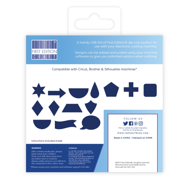 First Edition Digital Dies Shapes