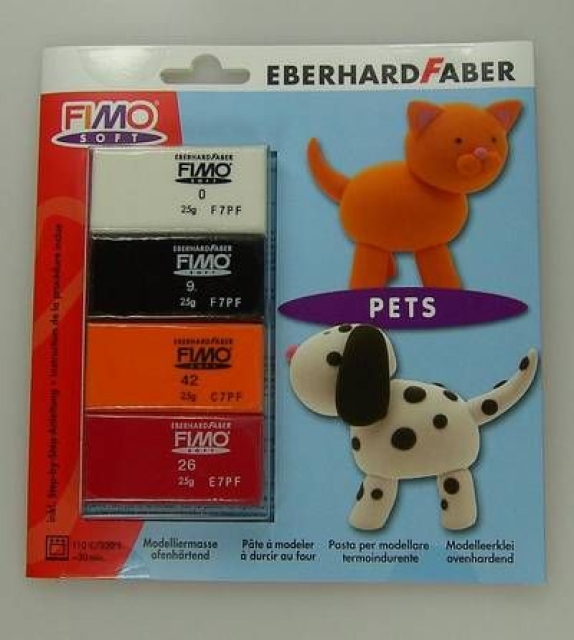 Eberhard Faber Modellier-Set ""Pets""
