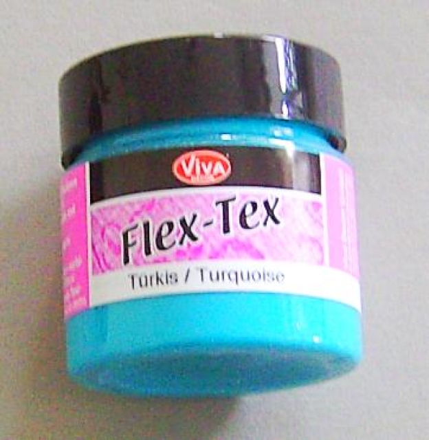 VIVA Decor Textilfarbe Flex-Tex 50 ml türkis
