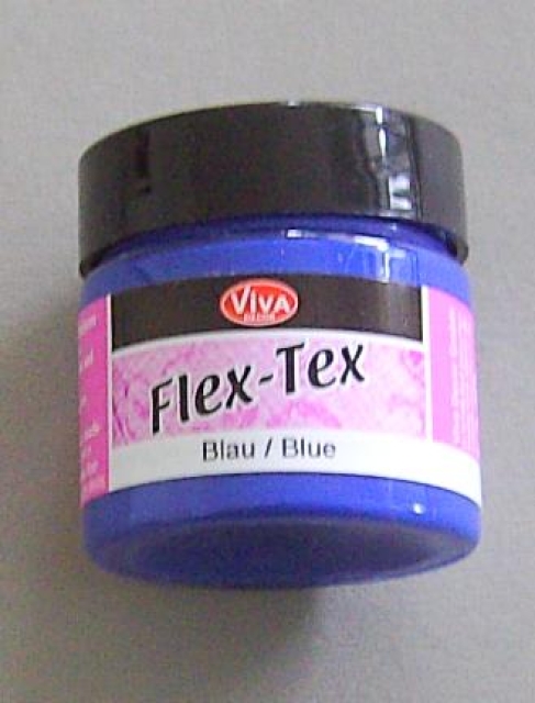 VIVA Decor Textilfarbe Flex-Tex 50 ml blau