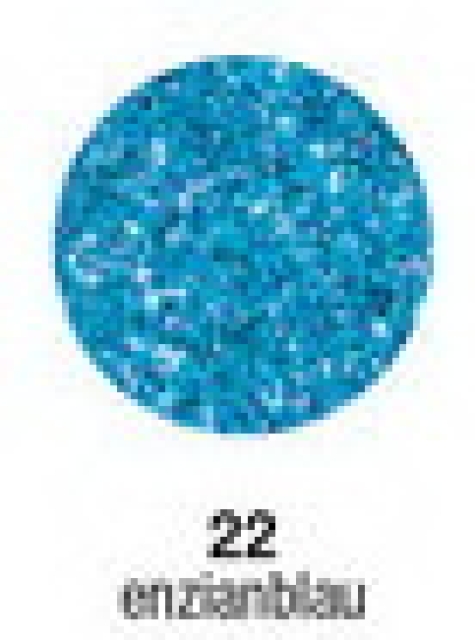 Dekorationsflitter 100 ml enzianblau
