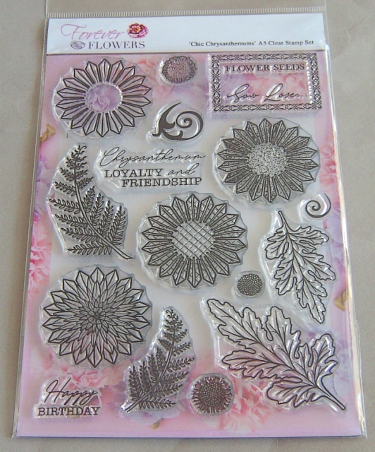 Flowerz Stempel Chrysanthemen