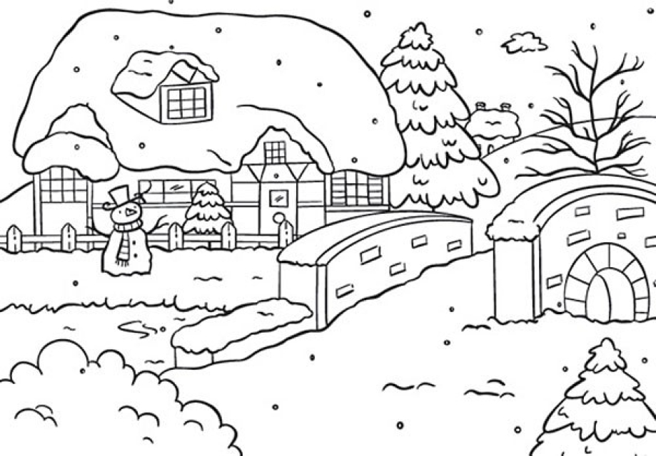 Nellie Snellen Picture Embossing Folder Snowy House
