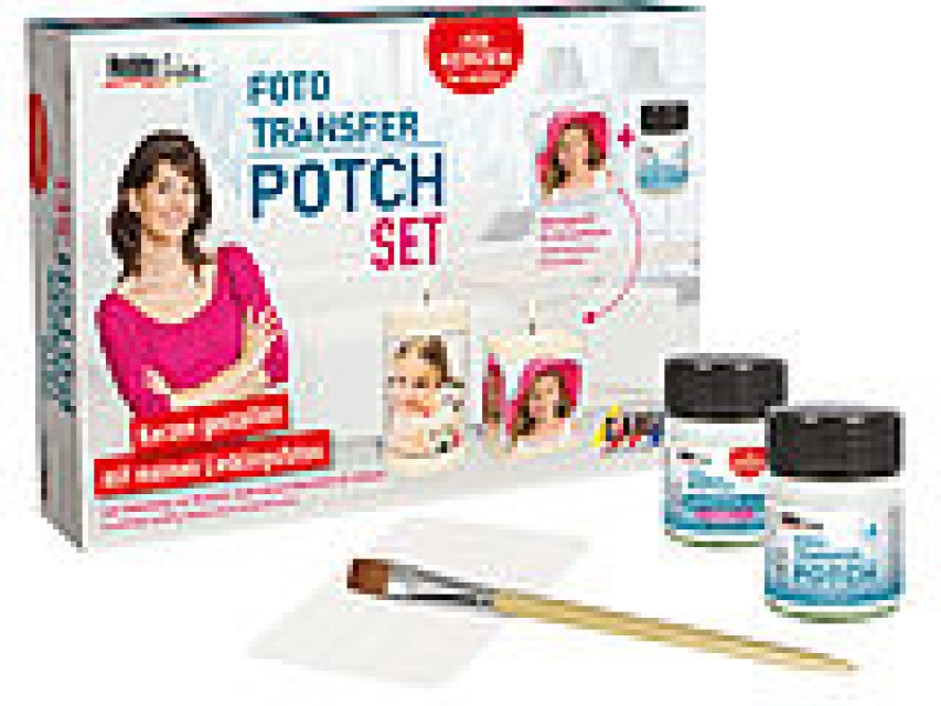 Hobby Line Foto Transfer Potch Set Kerzen gestalten