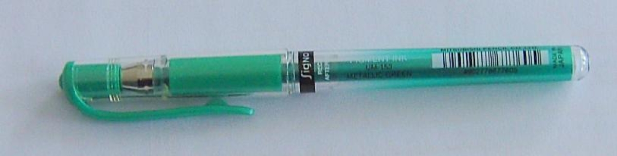 Faber-Castell Gelroller UB SIGNO UM-153 metallic grün