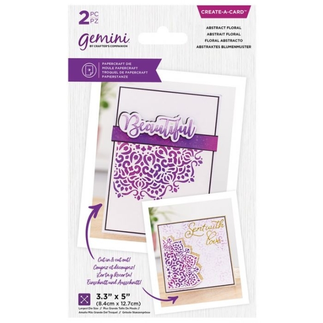 GEMINI Create a Card Abstract Floral
