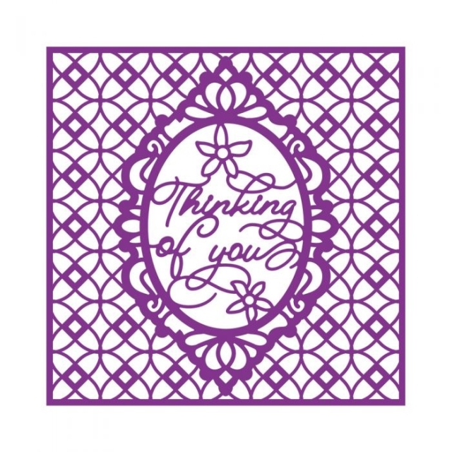 GEMINI Create a Card Dies / Stanzschablonen Interchangeable Trellis Frame