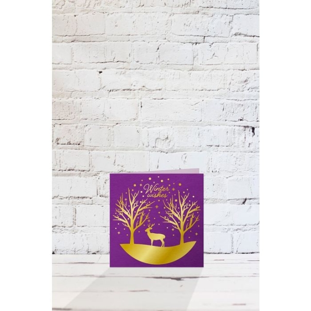 Gemini Creat A Card Foil Stamp Winter Wishes