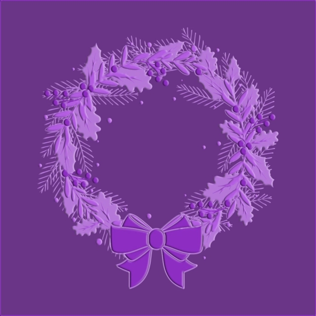 Gemini 3D Embossing Folder Prägeschablone Rustic Wreath