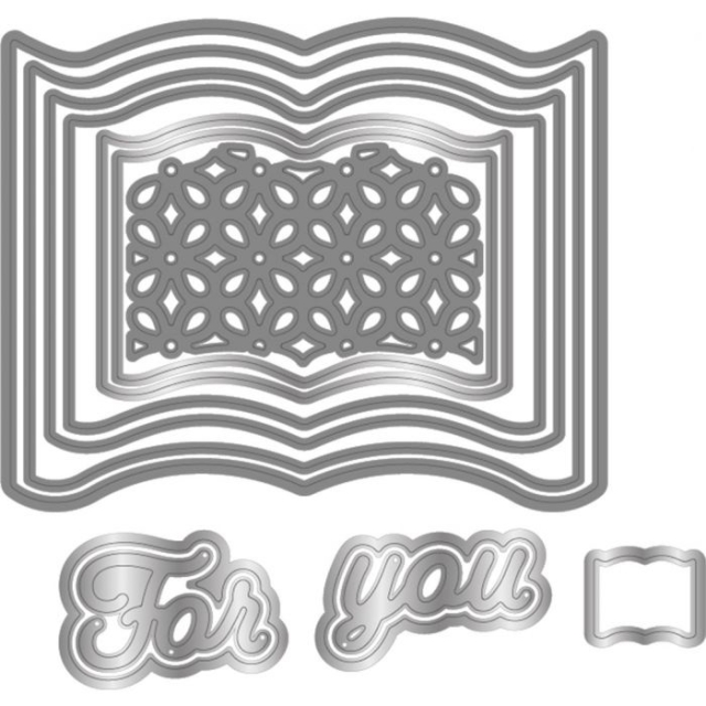 GEMINI Triple Easel Books Create-a-Card Dies Stanzschablonen