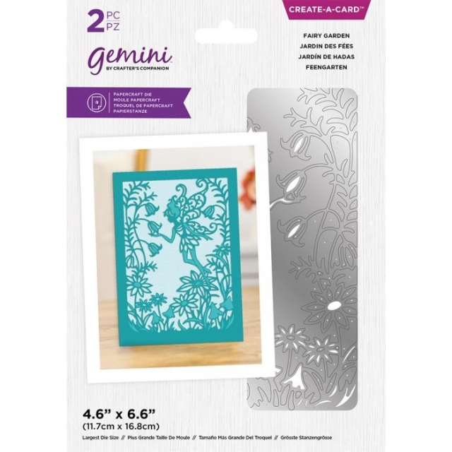 GEMINI Fairy Garden Create-a-Card Dies Stanzschablonen