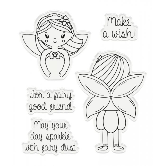 Gemini Stamp & Die Stempel und Stanzschablone Sparkle with Fairy Dust