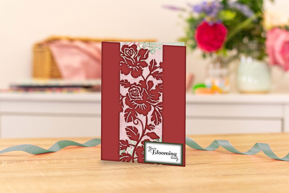 GEMINI Create a Card Dies / Stanzschablonen Entwined Roses