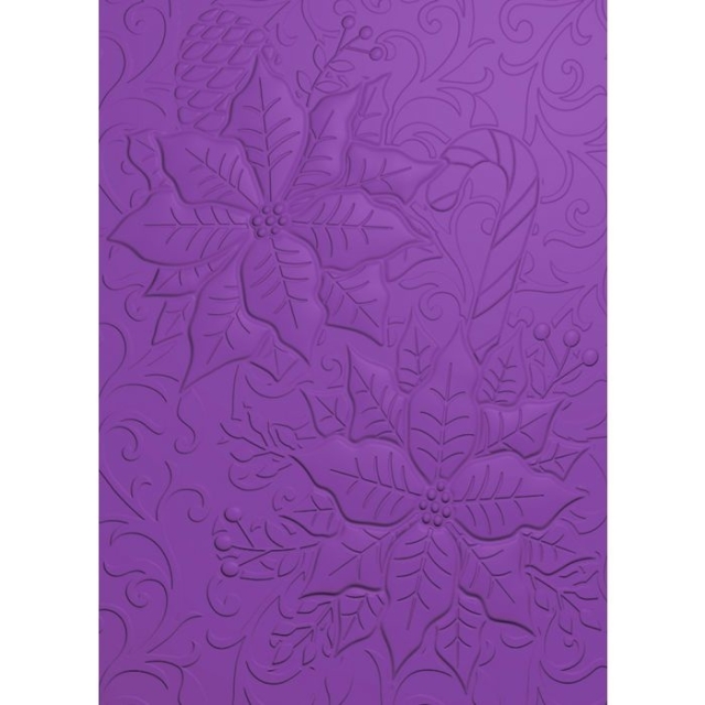 Gemini 3D Embossing Folder & Stencil Prägeschablone & Stencil Precious Poinsettas
