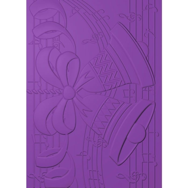 Gemini 3D Embossing Folder & Stencil Prägeschablone & Stencil Jingle Bells
