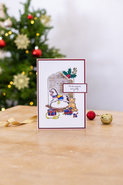 Gemini Stamp & Die Stempel und Stanzschablone Christmas Fun