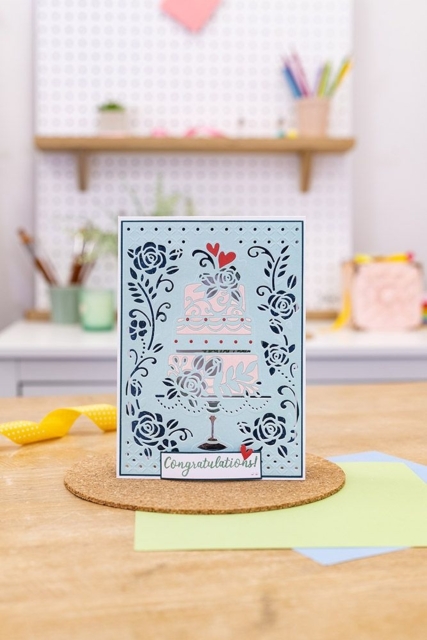 Gemini 3-in1 Create a Card Dies Stanzschablonen Celebration Cake