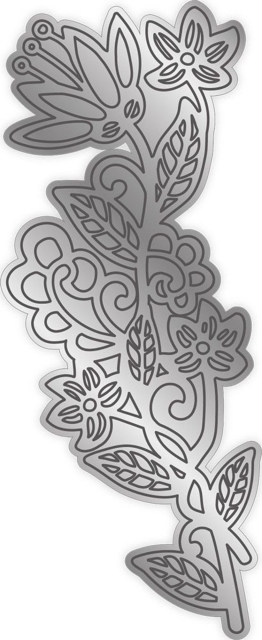 Gemini Grande Swirls Edges Timeless Forals Elements Dies Stanzschablonen