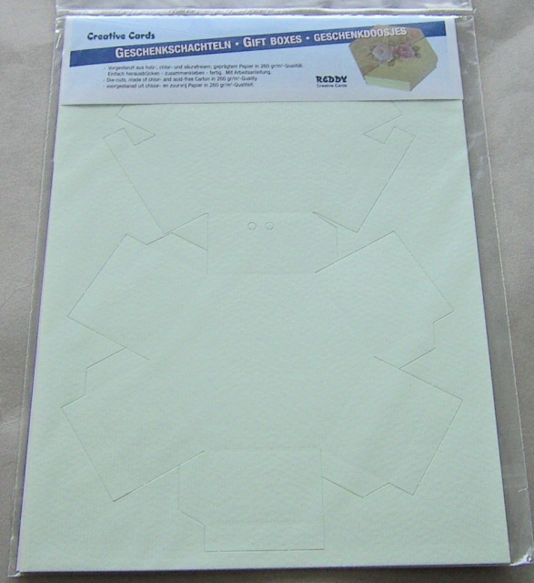 Reddy Cards Geschenkschachtel "Sechseckige Form" 100 x 35 mm 5 Stück