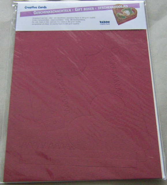 Reddy Cards Geschenkschachtel "Herzform" 100 x 95 x 35 mm 5 Stück