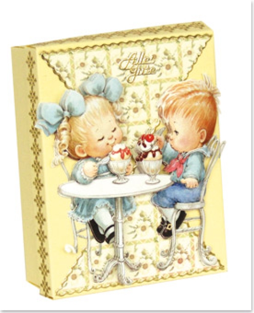 Reddy Cards Geschenkschachtel "Rechteck" 100 x 80 x 35 mm 5 Stück