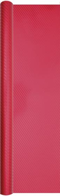 Home Fashion Geschenkpapier Metallic Streifen rot 70 x 200 cm