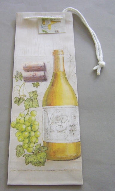 Caspari Giftbag für Weißwein