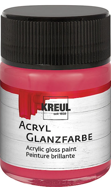 Kreul Acryl Glanzfarbe 50 ml Magenta