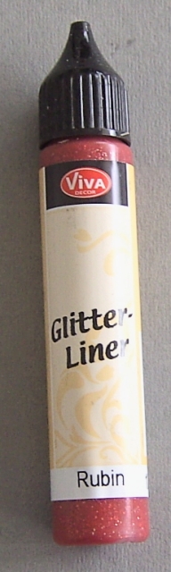 VIVA Glitterliner 25 ml Rubin