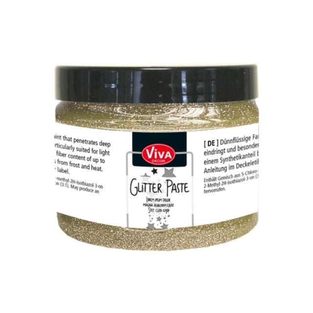 VIVA Glitterpaste 150 ml champagner