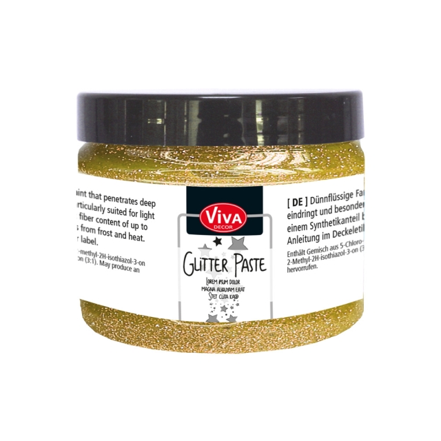 VIVA Glitterpaste 150 ml Gold
