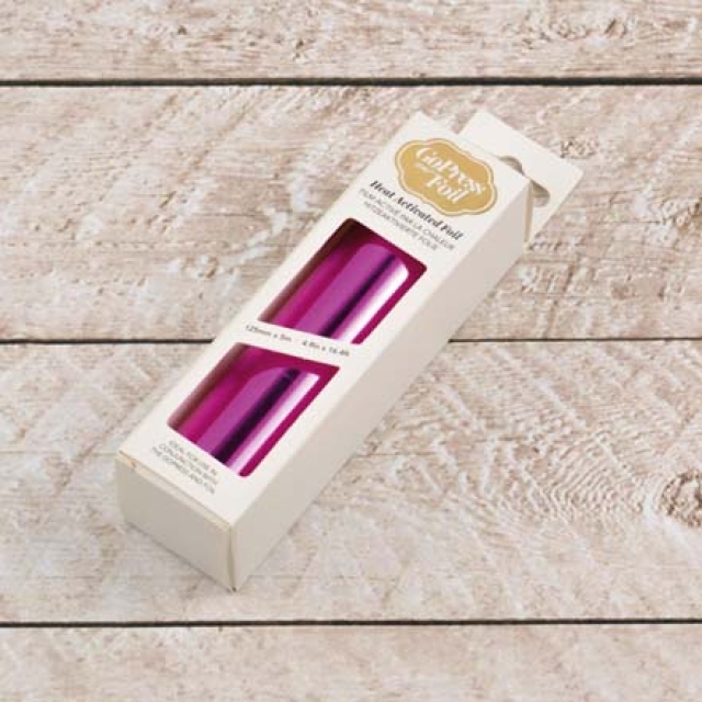 Folie für GoPress Laminiergerät Laminierfolie pink glänzend