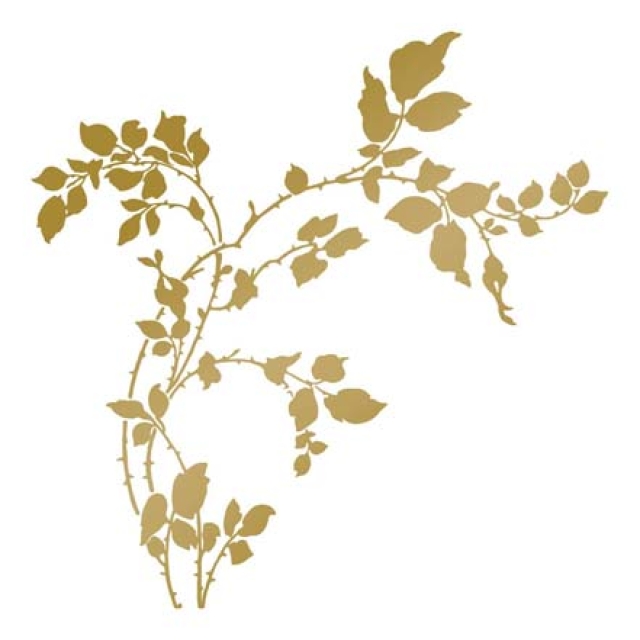 GoPress Laminierstempel Blätterzweige