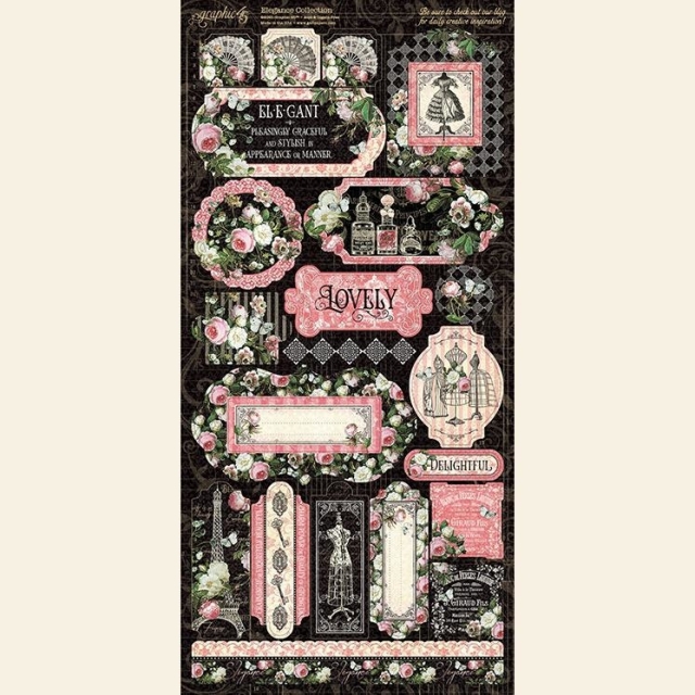 Graphic 45 Elegance Stickers