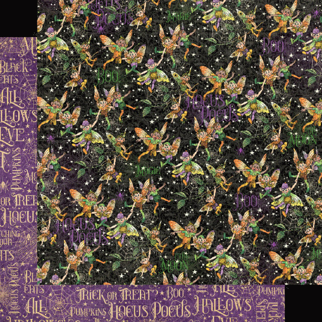 Graphic 45 Midnight Tales 12 x 12 Collection Pack