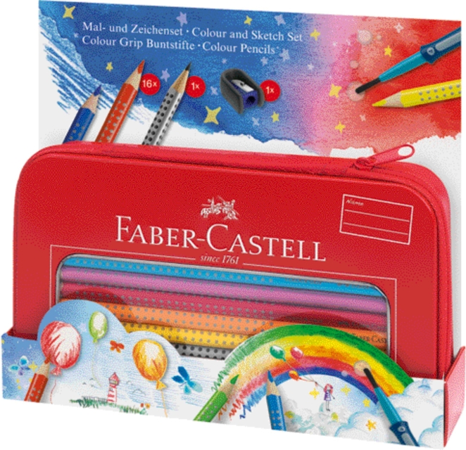 Faber-Castell Colour GRIP Mal- und Zeichenset