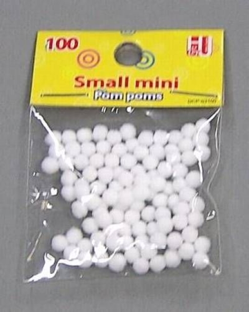 Nellie Snellen Mini Pompons zum Bemalen