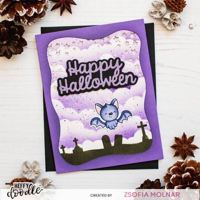 Heffy Doodle Celestial Corner Dies